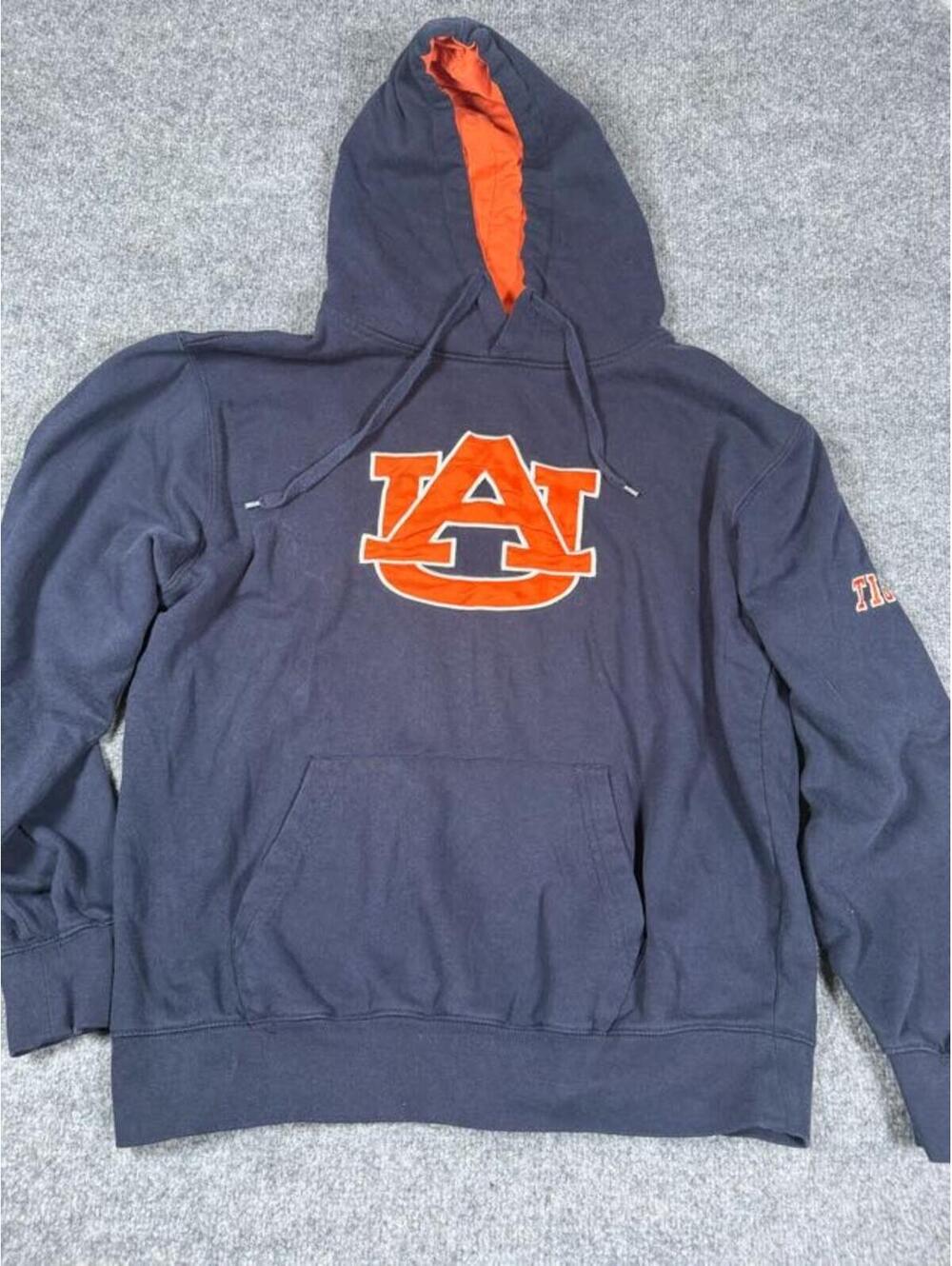 Stadium Athletics Auburn Univ Navy Blue Hoodie Large